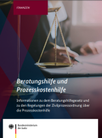 Broschüre Prozesskostenhilfe